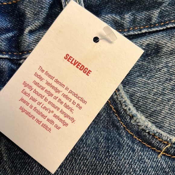 Levi’s 501 CT selvedge denim jean shorts 30 - Picture 5 of 7